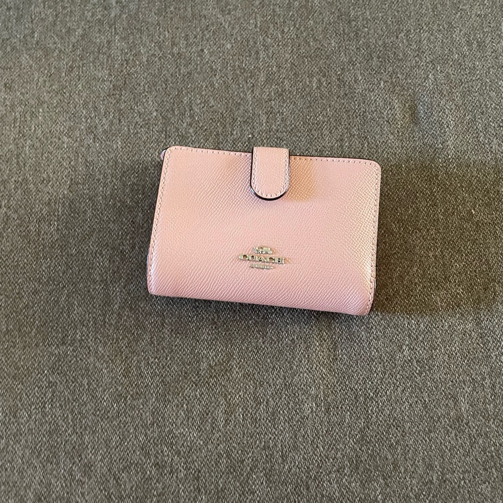 Pink Coach Wallet